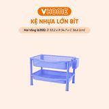 Kệ Nhựa Đa Năng - Nhựa Vĩ Hưng - Đa Dạng Màu Sắc, Kệ Lưu Trữ Đẹp, Tiện Dụng Cho Gia Đình 