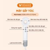  Máy Sấy Tóc AOLGA, Chế Độ Nhiệt Công Suất 1500W, 4 Chế Độ Nhiệt, 3 Tốc Độ Gió 
