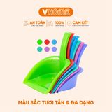  Ky Hốt Rác Nhựa PP Chính Phẩm, Chất Lượng Cao - Có 3 Kích Cỡ, Đa Màu - Nhựa Vĩ Hưng 