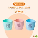  Ly Nhựa Uống Nước Hình Tam Giác Có Quai, Bền Đẹp - Nhựa Chính Phẩm - Nhựa Vĩ Hưng 