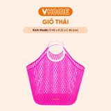  Giỏ Nhựa Đựng Đồ Đa Năng Vĩ Hưng - Tiện Lợi, Chắc Chắn, Tiết Kiệm Không Gian, Đa Dạng Màu Sắc 