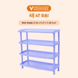  Kệ Nhựa Lớn Vĩ Hưng Cứng Cáp - Kệ Để Đồ Dùng Gia Đình, Tiện Lợi, Tiết Kiệm Không Gian 