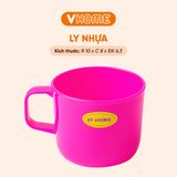  Cốc Uống Nước Chịu Nhiệt Tốt, Đủ Màu Sắc, Bền Đẹp - Nhựa An Toàn - Nhựa Vĩ Hưng 