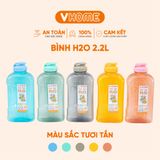  Bình Nước 2.2L Vĩ Hưng - Giữ Nước Tươi Mát, Tiện Dụng Cho Mọi Hoạt Động 