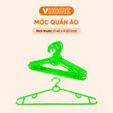  Set 10 Móc Áo Xoay, Mắc Áo Cao Cấp Nhựa VĨ HƯNG 