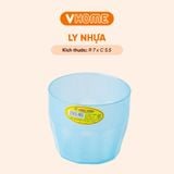  Cốc Nhựa Uống Nước Trà Đá, Chất Lượng Cao - Giao Màu Ngẫu Nhiên - Nhựa Vĩ Hưng 