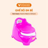  Ghế Bô Cho Bé Tựa Lưng Cao Cấp, An Toàn, Tiện Dụng - Nhựa Chính Phẩm - Nhựa Vĩ Hưng 