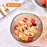  Đĩa Nhựa Pha Lê Cao Cấp Đựng Trái Cây, Bánh Kẹo - Sang Trọng, Tiện Dụng, Nhựa Vĩ Hưng 