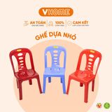  Ghế Dựa Hình Oval Thấp - Thiết Kế Tiện Lợi, Nhựa Vĩ Hưng 