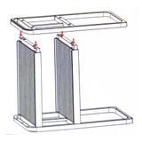  Kê Đa Năng 2 Tầng Nhựa Vĩ Hưng, Để Giày Dép, Sách Vở, Độ Dài Tùy Chỉnh - VHE-17 