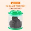 Hộp Bảo Quản Thực Phẩm, Hũ Gia Vị Kín Hơi, Đa Năng 4 Kích Cỡ - Nhựa Vĩ Hưng 