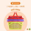  Giỏ Quai Giữa, Đựng Đồ Chơi, Quần Áo, Sách Vở, Đồ Đi Sanh Cho Mẹ Nhựa VĨ HƯNG 