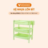  Kệ Nhựa Đa Năng - Nhựa Vĩ Hưng - Đa Dạng Màu Sắc, Kệ Lưu Trữ Đẹp, Tiện Dụng Cho Gia Đình 