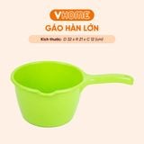  Gáo Hàn Nhựa Chính Phẩm Vĩ Hưng, 2 Size Đa Màu Sắc, Tay Cầm Chắc Chắn, Tiện Lợi Sử Dụng 