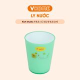  Ly 2 Màu Nhựa Chính Phẩm, Không BPA, An Toàn Sức Khỏe, Bền Đẹp, Tiện Lợi Vĩ Hưng 