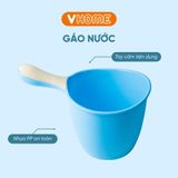  Gáo Múc Nước Nhựa Tay Cầm Dài - Cao Cấp, Bền Đẹp, Tiện Dụng - Nhựa Vĩ Hưng 
