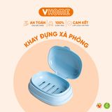  Hộp Đựng Xà Phòng Xà Bông Tắm Có Nắp Đậy - Chắc Chắn, Tiện Dụng, Nhựa PP - Nhựa Vĩ Hưng 