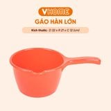  Gáo Hàn Nhựa Chính Phẩm Vĩ Hưng, 2 Size Đa Màu Sắc, Tay Cầm Chắc Chắn, Tiện Lợi Sử Dụng 
