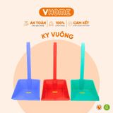  Ky Hốt Rác Nhựa PP - Có 2 Độ Dài Cán, Đa Màu Sắc, Bền Bỉ - Nhựa Vĩ Hưng 