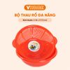  Bộ Thau Rổ Cao Cấp Chắc Chắn, Gọn Gàng, An Toàn Nhựa VĨ HƯNG 