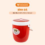  Thùng Đá Tròn Giữ Nhiệt 14L 16L 18L, Cao Cấp, Nhựa HƯNG THUẬN LỢI 
