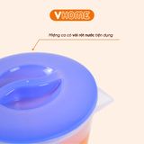  Ca Lường Có Nắp, Ca Nhựa Định Lượng 1200ml Kèm Nắp Nhựa VĨ HƯNG 