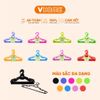  Set 10 Móc Quần Áo Người Lớn Cao Cấp, Nhiều Màu Nhựa VĨ HƯNG 