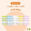  Tủ Đồ Mini Để Bàn, Tủ Mini Đựng Mỹ Phẩm Đa Năng 3 4 5 Ngăn - Nhựa Vĩ Hưng 
