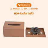  Hộp Khăn Giấy Vĩ Hưng Để Bàn Nhựa Cao Cấp - Thiết Kế Sang Trọng, Tiện Lợi 