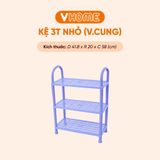  Kệ Nhựa Vòng Cung Đa Năng - Nhựa Vĩ Hưng - Chất Liệu Nhựa An Toàn, Dễ Dàng Lắp Đặt 