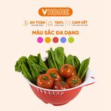  Bộ Thau Rổ Nhựa Cao Cấp Chắc Chắn, Gọn Gàng, An Toàn Sức Khỏe, Đa Dạng Màu Sắc - Nhựa Vĩ Hưng 