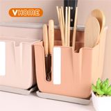  Hộp Cắm Dao Kéo Đũa Đa Năng, Màu Pastel, Tiện Lợi - Có Thể Tháo Rời, Nhựa Vĩ Hưng 