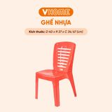  Ghế Dựa 9 Sọc Nhựa Vĩ Hưng Thoải Mái, Bền Đẹp, Tiện Dụng 