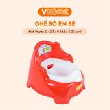  Ghế Bô Cho Bé Tựa Lưng Cao Cấp, An Toàn, Tiện Dụng - Nhựa Chính Phẩm - Nhựa Vĩ Hưng 