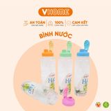  Bình Nước Thể Thao 1.2L, Nhựa Chính Phẩm, Không BPA, An Toàn Sức Khỏe - Nhựa Vĩ Hưng 