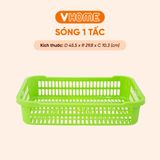  Sóng Nhựa  - Nhựa PP Chính Phẩm - Chắc Chắn, Bền Bỉ, Tiện Dụng Cho Gia Đình - Vĩ Hưng 