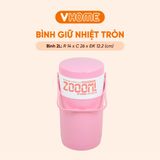  Bình Đá 1.5L, 2L Tiện Lợi, Nhựa Chính Phẩm, Màu Pastel Xinh Xắn - Nhựa Vĩ Hưng 