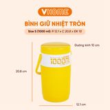  Bình Đá 1L, 1.5L, 2L Có Vòi Tiện Lợi, Nhựa Chính Phẩm - Nhựa Vĩ Hưng 