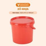  Xô Thực Phẩm Vĩ Hưng - Xô Nhựa Đựng Thực Phẩm Đảm Bảo An Toàn, Dễ Dàng Vệ Sinh 