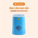  Ống Dao Kéo Nhựa Hình Vuông - Nhiều Ngăn Tiện Dụng, Đa Sắc, Bền Đẹp - Nhựa Vĩ Hưng 