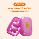  Hộp Đựng Xà Bông, Xà Phòng Truyền Thống Siêu Rẻ, Bền Đẹp - Nhựa Chính Phẩm - Nhựa Vĩ Hưng 