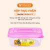  Hộp Bảo Quản Thực Phẩm Chữ Nhật - Đựng Thức Ăn An Toàn, Nhựa PP, Có 7 Kích Cỡ - Nhựa Vĩ Hưng 