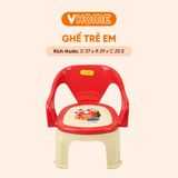  Ghế Nhựa Cao Cấp Cho Bé Trẻ Em Mầm Non, Mẫu Giáo, Tiểu Học Nhựa Vĩ Hưng 