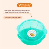  Bộ Thau Rổ Cao Cấp Chắc Chắn, Gọn Gàng, An Toàn Nhựa VĨ HƯNG 
