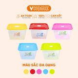  Hộp Bảo Quản Thực Phẩm, Đựng Thức Ăn 900ml 1600ml 3200ml - Nhựa Vĩ Hưng 