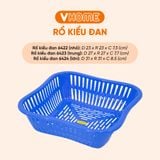  Rổ Nhựa Kiểu Đa Năng Vĩ Hưng – Tiện Lợi, Bền Bỉ, Chất Lượng Cao 