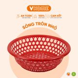  Sóng Chén Nhỏ Đa Màu Sắc, Hoa Văn Hiện Đại - Nhựa PP, Bền Bỉ - Nhựa Vĩ Hưng 
