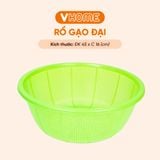  Rổ Gạo Đại 45cm Vĩ Hưng, Nhựa Chắc Chắn, Không BPA, An Toàn Sức Khỏe 