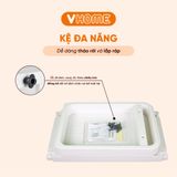  Kệ Đa Năng Nhựa Vĩ Hưng 1 Tầng, Để Giày Dép, Độ Dài Tùy Chỉnh - VHE-16 