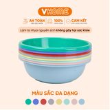  Thau Nhựa 38cm Nhiều Màu Nhựa Chính Phẩm, Không BPA, Bền Đẹp, An Toàn Sức Khỏe, Tiện Lợi Vĩ Hưng 